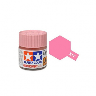 Краска для склеиваемых моделей (акрил) X-17 Pink