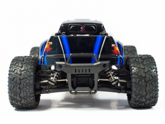 Радиоуправляемый монстр Remo Hobby SMAX Brushless (синий) 4WD 2.4G 1/16 RTR