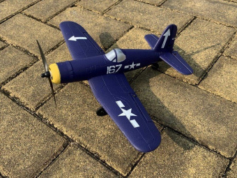 Радиоуправляемый самолет Volantex RC 761-8 F4U 400мм 2.4G 4ch LiPo RTF with Gyro
