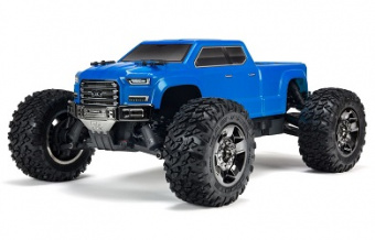 Монстр 1:10 ARRMA Big Rock Crew Cab 3S Brushless 4WD RTR (синий)
