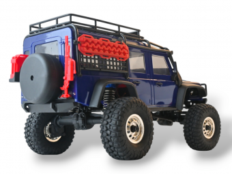 Радиоуправляемый краулер Remo Hobby OFF-ROAD (синий) 4WD 2.4G 1/18 RTR