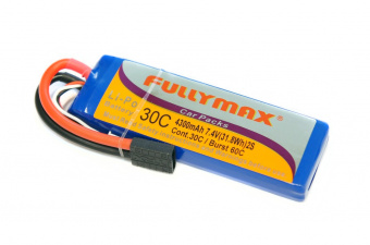 Аккумулятор LiPo Fullymax 7.4V 4300мАч 30C (Traxxas)