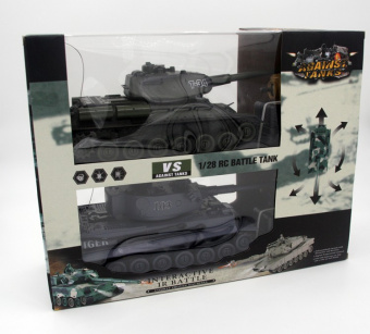 Радиоуправляемый танковый бой T34 и Tiger 1:28 - 99824