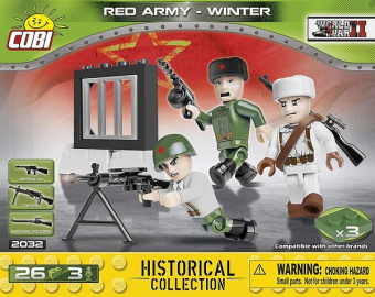 Конструктор COBI Red Army - Winter COBI-2032