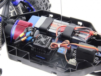 Радиоуправляемый монстр Remo Hobby Dinosaurs Master Brushless (красный) 4WD 2.4G 1/8 RTR
