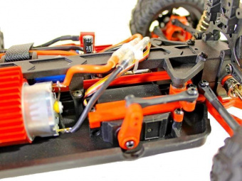 Радиоуправляемая трагги Remo Hobby S EVO-R UPGRADE (синяя) 4WD 2.4G 1/16 RTR