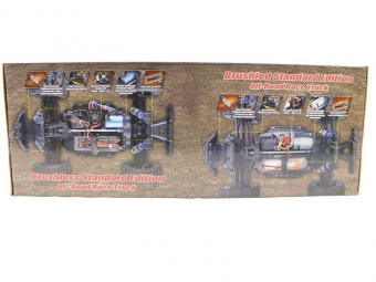 Радиоуправляемый монстр Remo Hobby MMAX UPGRADE (синий) 4WD 2.4G 1/10 RTR