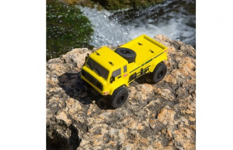 Краулер ECX 1:24 Scaler Crawler Barrage UV 4WD, электро, RTR (желтый)