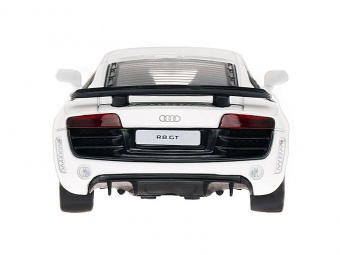 Машина ''АВТОПАНОРАМА'' Audi R8 GT, белый металлик, 1/43, инерция, в/к 17,5*12,5*6,5 см