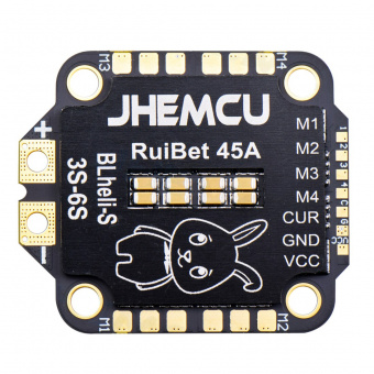 Регулятор оборотов 4in1 JHEMCU RuiBet 45A BLHELI_S Dshot600 3-6S