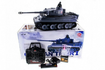 Радиоуправляемый танк German Tiger масштаб 1:16 40Mhz