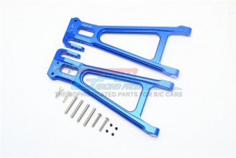 GPM Blue Aluminium E-Revo VXL 2.0 Задние нижние рычаги подвески, 2 шт. с оборудованием ER2056-B