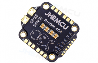 Регулятор оборотов 4 в 1 JHEMCU RuiBet 55A BLHELI_S Dshot600 3-6S Brushless