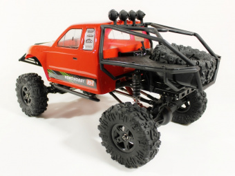 Р/У краулер Remo Hobby Trial Rigs Truck 4WD 2.4G 1/10 RTR (красный кузов) + NiMh и З/У