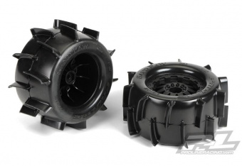 Колеса в сборе Трак 1/10 - Sand Paw 2.8 (Traxxas Style Bead) All Terrain диски F11