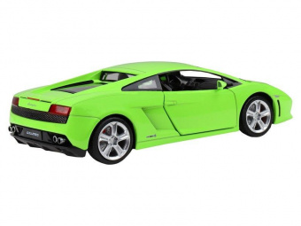 Машина ''АВТОПАНОРАМА'' Lamborghini Gallardo LP560-4, зеленый, 1/24, свет, звук, в/к 24,5*12,5*10,5см