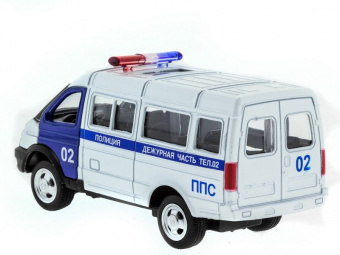 Машина ''АВТОПАНОРАМА'' инерц. ГАЗель (полиция) 1/50, в/к 14,5*8*5,5 см