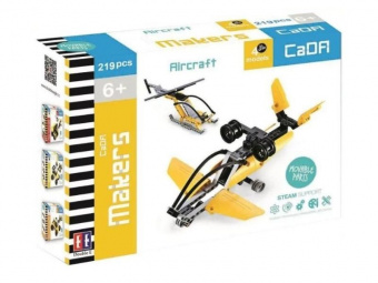 Конструктор CaDA Technic вертолет 4 в 1 (219 деталей)