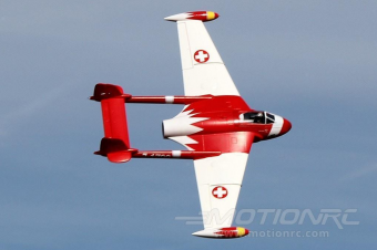Модель самолета FreeWing de Havilland DH-112 Venom V2 (красный) KIT Plus
