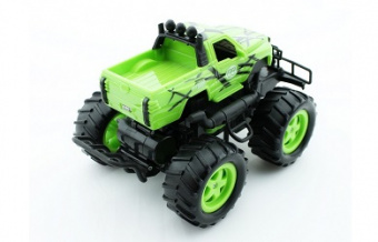 Радиоуправляемый внедорожник Wangfeng Monstre Truck Pickup Dodge Ram 1:14 (свет, звук)