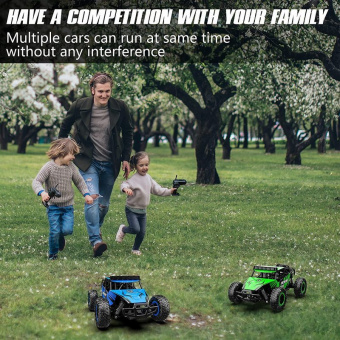 Радиоуправляемый внедорожник Volantex RC Desert King красный 4WD 2.4G 1/16 RTR
