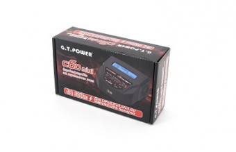 Универсальное зарядное устройство G.T.Power C6D mini 6A 60W
