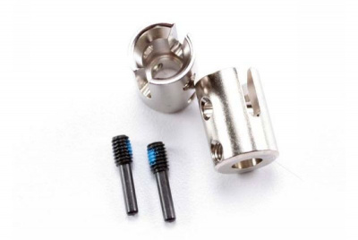 Drive cups, inner (2) Revo/Maxx (steel constant-velocity driveshafts)/screw pin, M4/15(2)