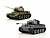 Радиоуправляемый танковый бой Torro Т34/85 и Tiger 1 1/30, RTR