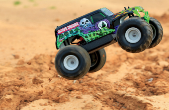 Радиоуправляемый автомобиль 1:16 Traxxas Grave Digger