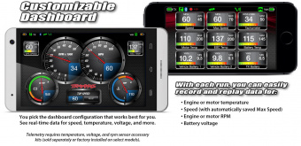 E-Maxx Brushless 1/10 4WD  TQi Bluetooth Module Fast Charger