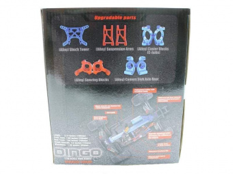 Радиоуправляемый монстр Remo Hobby SMAX Brushless (синий) 4WD 2.4G 1/16 RTR