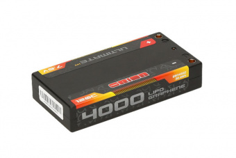 Ultimate Graphene HV Lipo 7.6 V (2s) 4000mAh 120C Hard Case Tubes