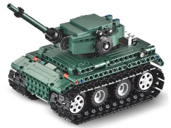 Радиоуправляемый конструктор CaDa Танк C51018W (313 деталей)