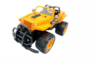 Радиоуправляемый внедорожник Winyea Jeep Wrangler Hurricane 2WD 1:12 Оранжевый