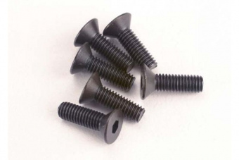 Screws, 3x10mm countersunk machine (6) (hex drive)