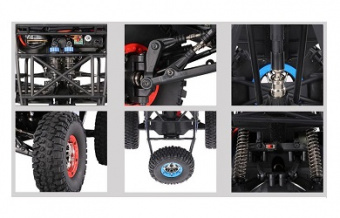 Радиоуправляемый багги WLToys Polar Violence Extremo 4WD RTR 1:10 2.4G