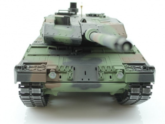 Р/У танк Taigen 1/16 Leopard 2 A6 (Германия) (для ИК танкового боя) САМО 2.4G RTR, деревянная коробка
