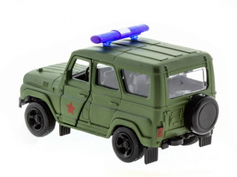 Машина ''АВТОПАНОРАМА'' инерц. УАЗ (армия) 1/50, в/к 12*7*5,5 см