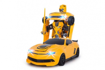 Радиоуправляемый робот трансформер MZ Chevrolet Camaro с пультом управления ввиде ружья 1:14 2.4G