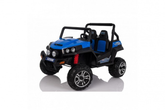 Детский электромобиль BUGGY (Полный привод, синий) Harleybella