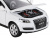 Машина ''АВТОПАНОРАМА'' Audi Q7, белый, 1/24, свет, звук, в/к 24,5*12,5*10,5 см