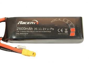 Аккумулятор Li-Po 2600mAh, 11,1V XT60 для катера Volantex RC Atomic