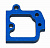 Опора крепления ведомой шестерни Spur Gear Bulkhead