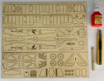 Конструктор Самолёт Spad-XIII