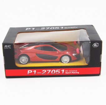 Машинка на пульте управления McLaren P1 (1:24, свет фар) Оранжевая
