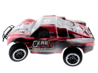 Радиоуправляемый шорт-корс Remo Hobby 9EMU Brushless (красный) 4WD 2.4G 1/8 RTR