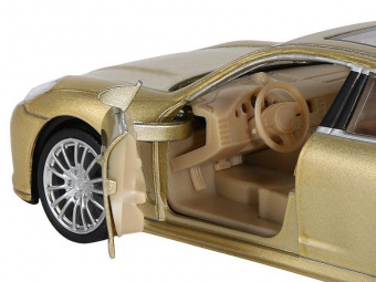 Машина ''АВТОПАНОРАМА'' Porsche Panamera S, золотой, 1/32, свет, звук, инерция, в/к 17,5*13,5*9 см