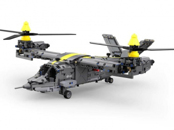 Конструктор CADA конвертоплан Tiltrotor Aircraft (1436 деталей)