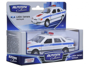 Машина Autotime ''LADA SAMARA (115)'' полиция 1:36