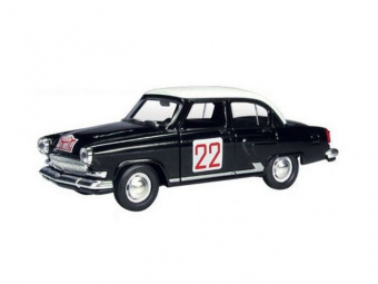 Машина Autotime ''ГАЗ-21 ''ВОЛГА'' ралли 1964 год 1:43